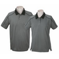 Men's or Ladies' Polo Shirt w/ Contrasting Collar & Piping - 25 Day Custom Overseas Express